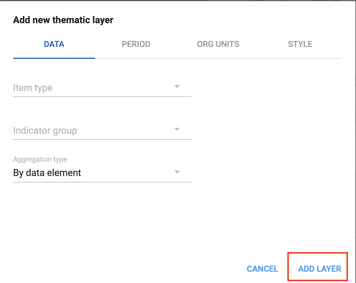 Steps to select the dimensions; What, when and where